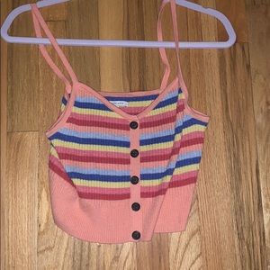 Rainbow American eagle tank